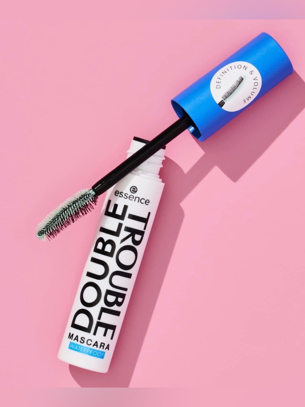 Double Trouble Waterproof Mascara — Black